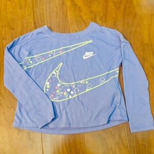 Nike girls lavender Long Sleeve Shirt